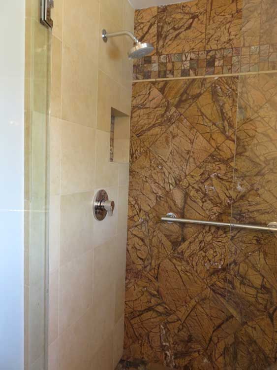 Bathroom remodel by Miconi Marble & Tile near Fairfax, Marin County