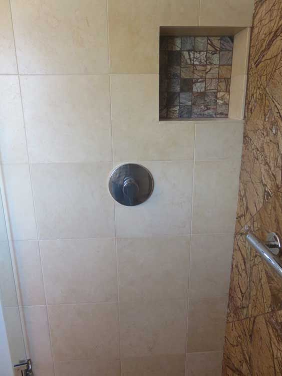 Bathroom remodel by Miconi Marble & Tile near Tiburon, Marin County