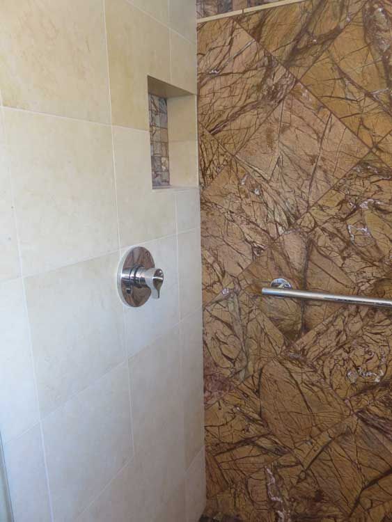 Bathroom remodel by Miconi Marble & Tile near Novato, Marin County