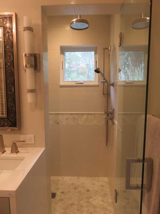 Bathroom remodel by Miconi Marble & Tile near Tiburon, Marin County
