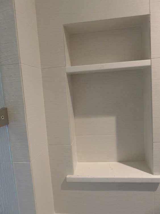 Bathroom remodel by Miconi Marble & Tile near San Anselmo, Marin County