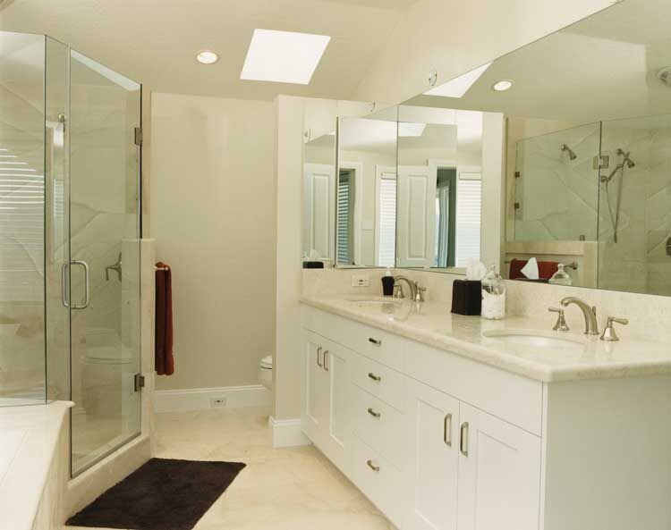 Bathroom remodel by Miconi Marble & Tile near Corte Madera, Marin County